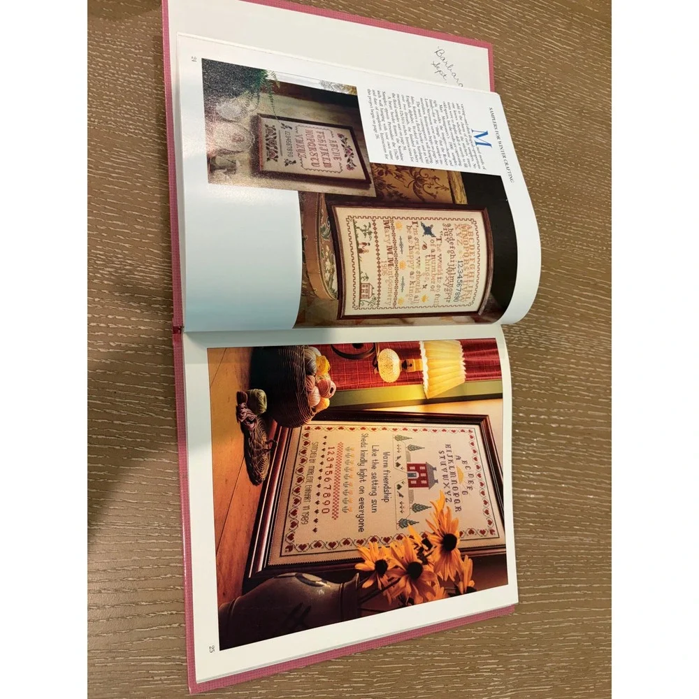 Better Homes & Gardens Four Seasons Cross Stitch Hardcover Pattern Book Spring